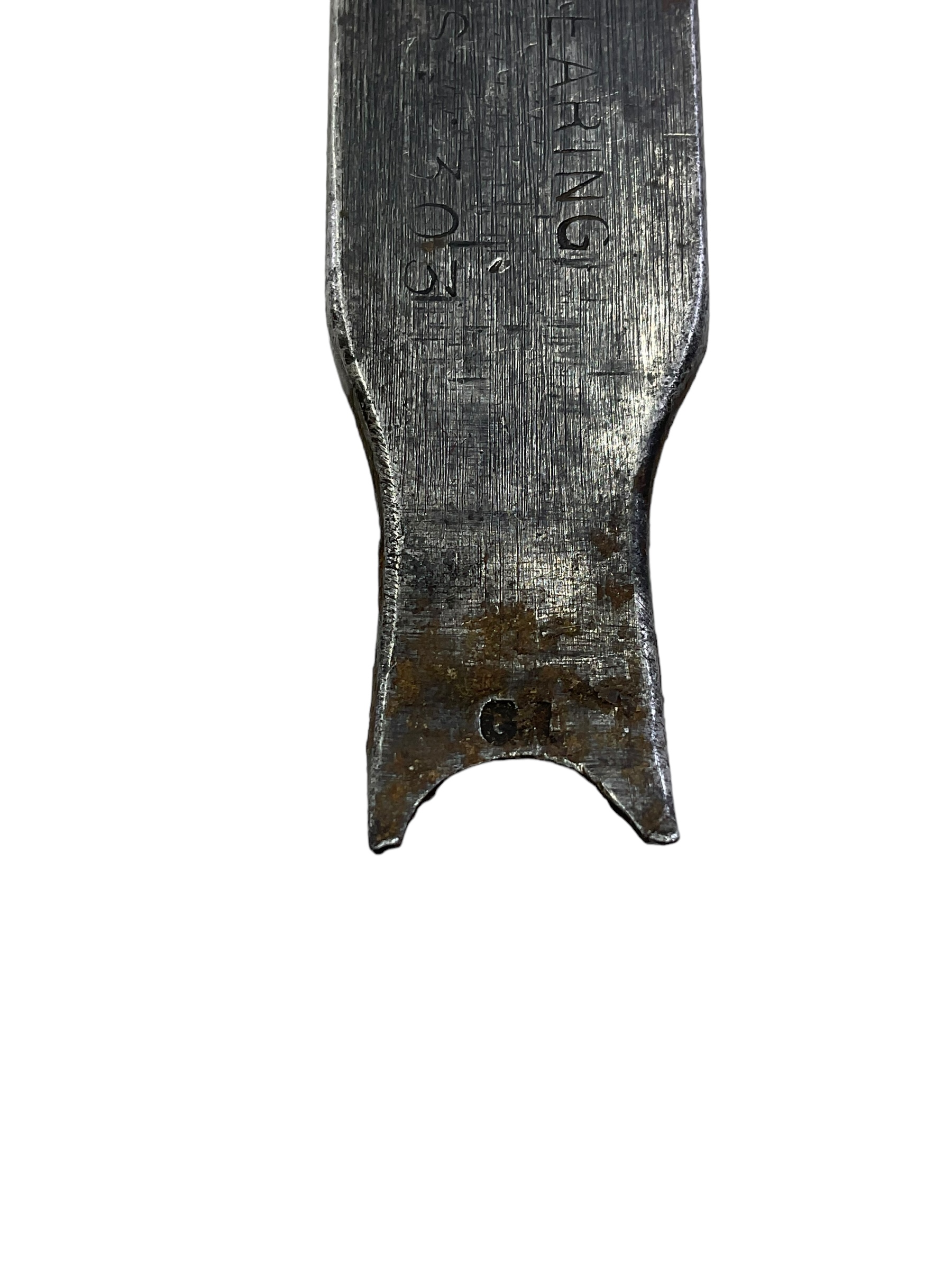 WW1 British Lewis Vickers Machine Gun 2nd Pattern Plug Clearing Tool WW1 British Lewis Vickers Machine Gun 2nd Pattern Plug Clearing Tool