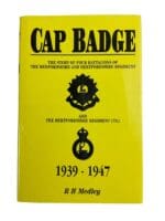 WW2 British Cap Badge The Bedfordshire & Hertfordshire Regiment Reference Book