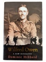WW1 British BEF Wilfred Owen a New Biography Reference Book