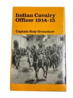 WW1 Indian BEF Indian Cavalry Officer 1914-1915 Reference Book