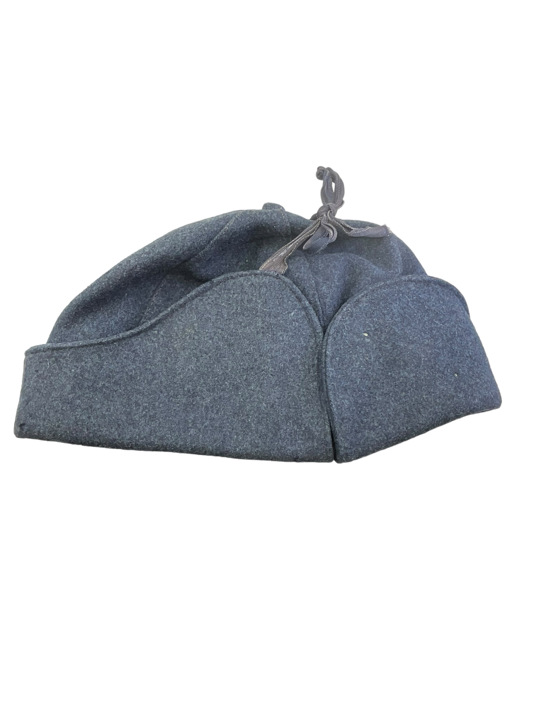 WW2 Canadian RCAF Winter Wool Hat Size 7 1/8 Dated 1942 WW2 Canadian RCAF Winter Wool Hat Size 7 1/8 Dated 1942