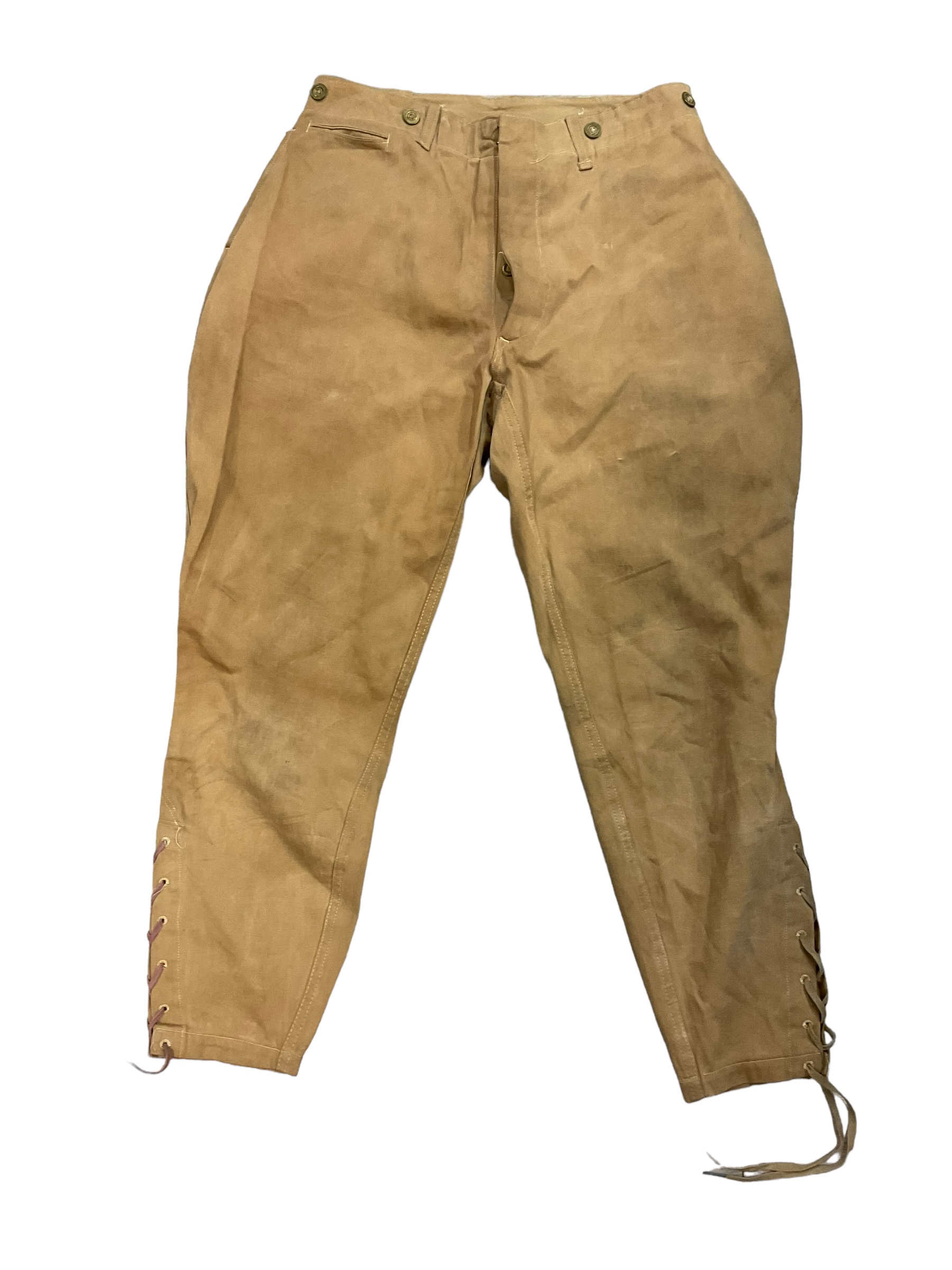 US Spanish American War 1898 Pattern Riding Breeches Trousers US Spanish American War 1898 Pattern Riding Breeches Trousers