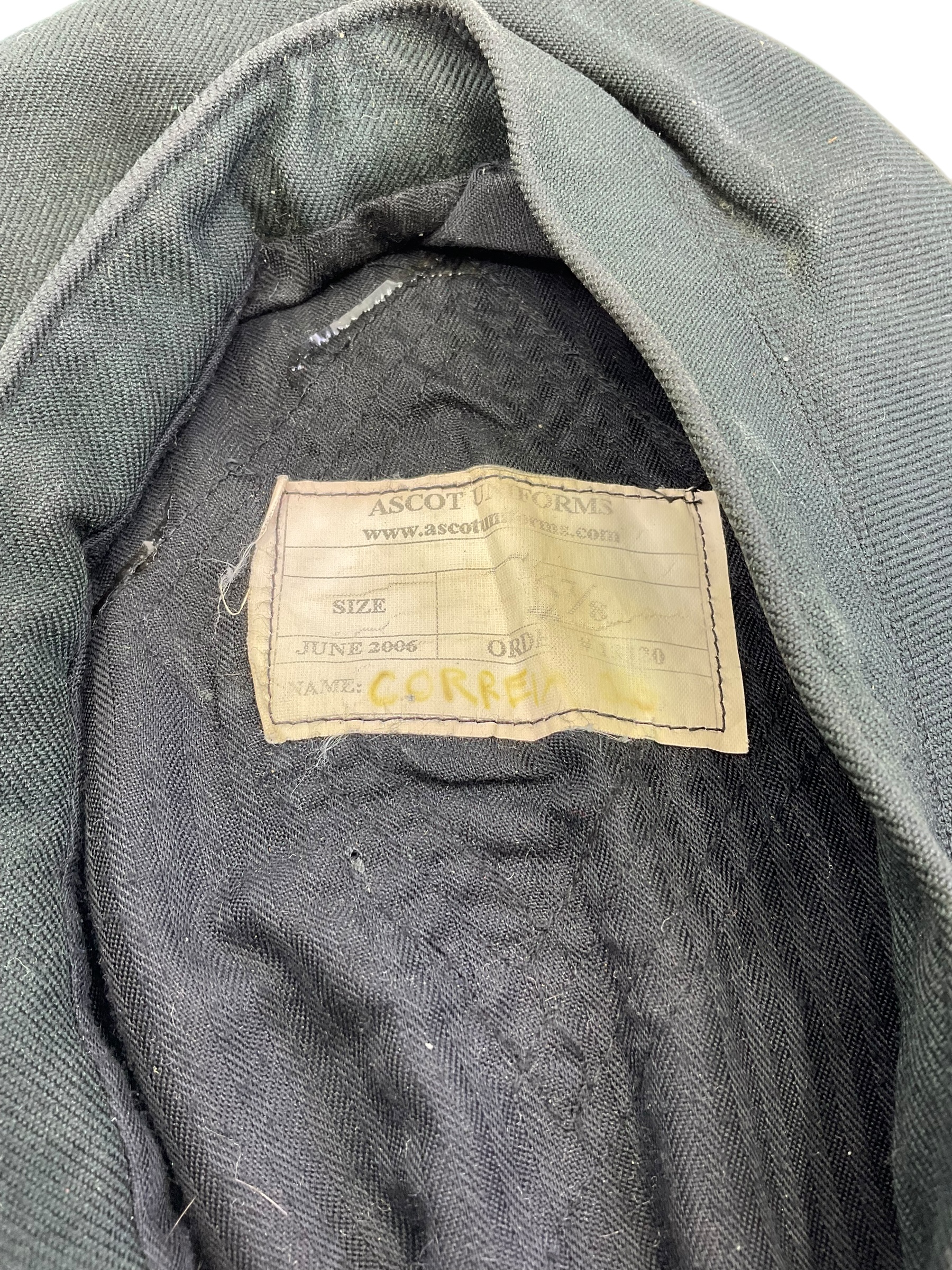 Canadian Toronto Scottish TOS Bottle Green Balmoral Size 6 7/8 Canadian Toronto Scottish TOS Bottle Green Balmoral Size 6 7/8