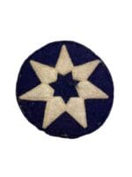 WW2 US 7th Service Command Type 1 Multi Piece Felt Patch SSI