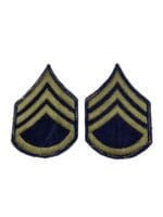 WW2 US Army Staff Sergeant Rank Chevrons Pair