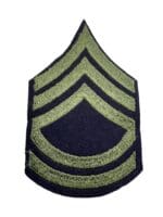 WW2 US Army Technical Sergeant Rank Chevron wool Single