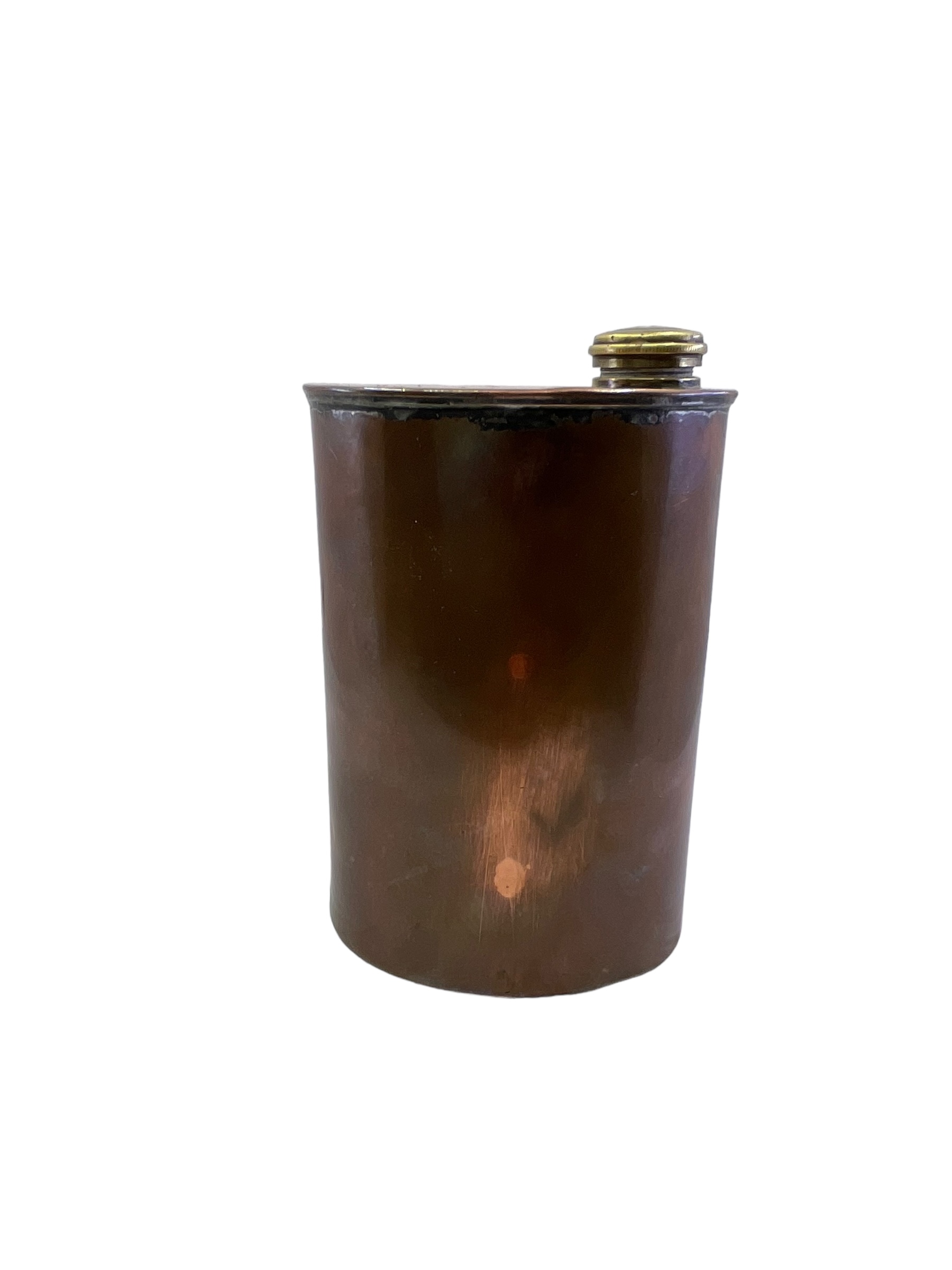 WW1 British Canadian AVC CAVC Veterinary Corps Methylated Spirits Copper Container EMPTY WW1 British Canadian AVC CAVC Veterinary Corps Methylated Spirits Copper Container EMPTY