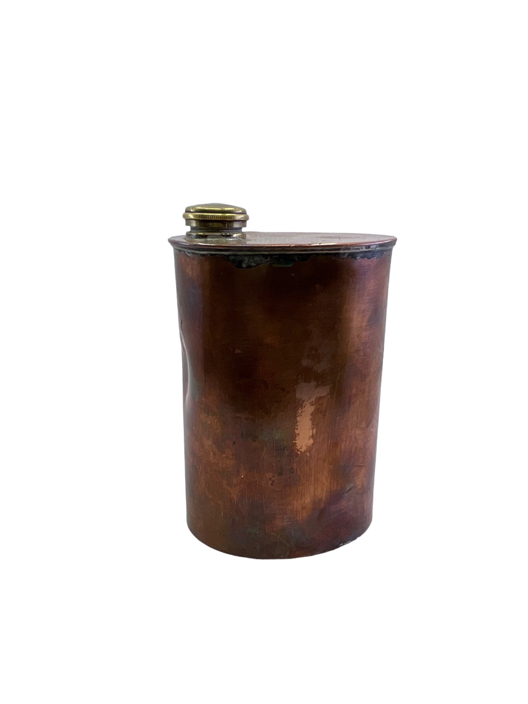 WW1 British Canadian AVC CAVC Veterinary Corps Methylated Spirits Copper Container EMPTY WW1 British Canadian AVC CAVC Veterinary Corps Methylated Spirits Copper Container EMPTY