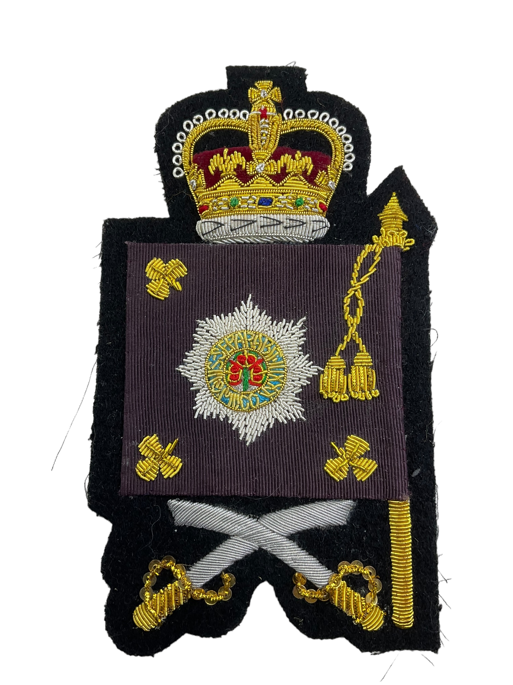 British Irish Guards Colour Sergeant Patch Insignia British Irish Guards Colour Sergeant Patch Insignia