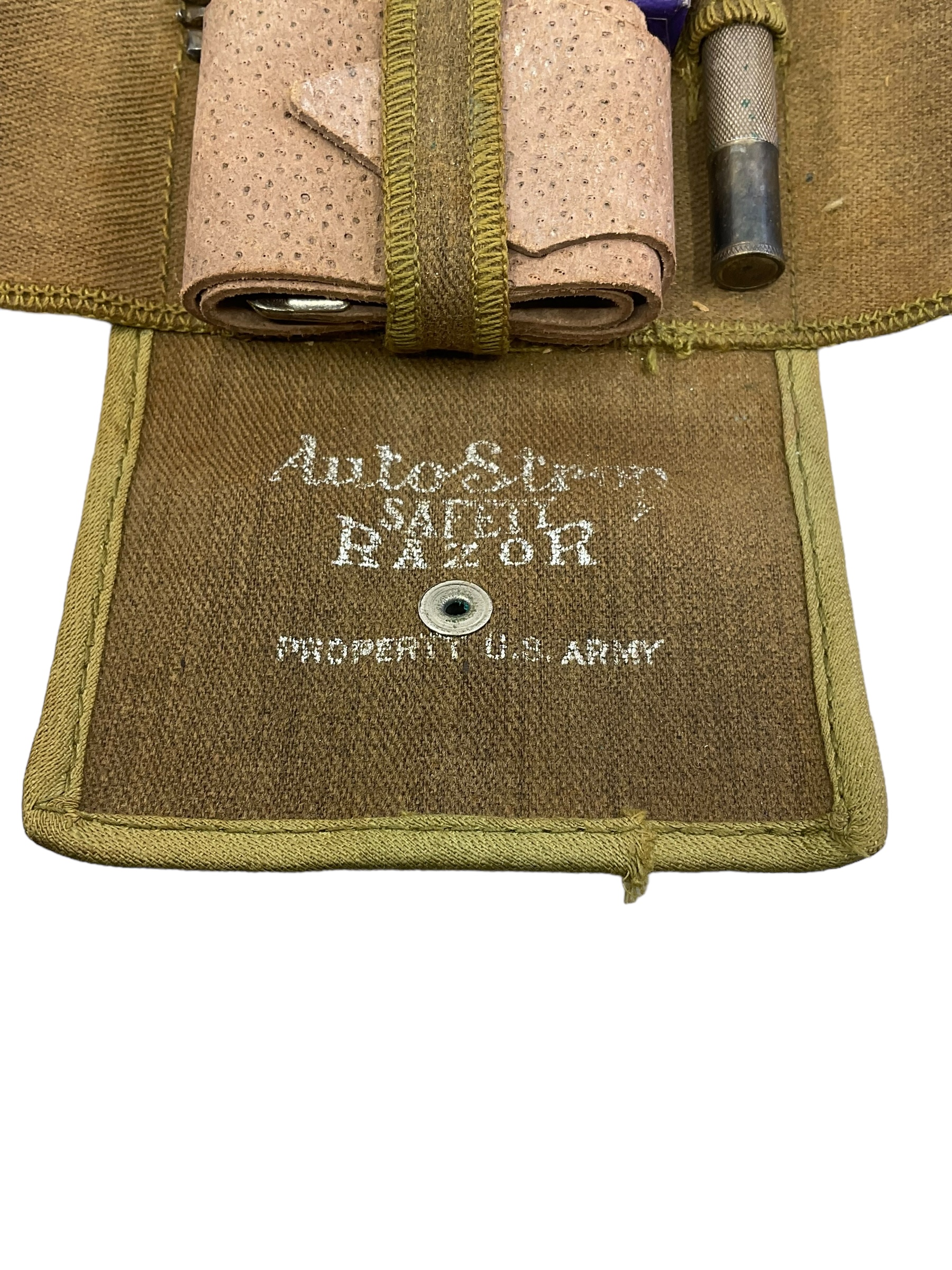 WW1 US AEF Personal Shave Kit Field Gear Complete MINT WW1 US AEF Personal Shave Kit Field Gear Complete MINT