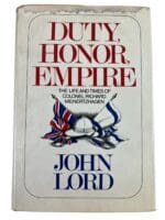 WW1 British Duty Honour Empire Life Times Colonel Meinertzhagen Reference Book WW1 British Duty Honour Empire Life Times Colonel Meinertzhagen Reference Book