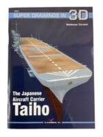WW2 Japan Navy Japanese Aircraft Carrier Taiho 16041 Drawings 3D Reference Book