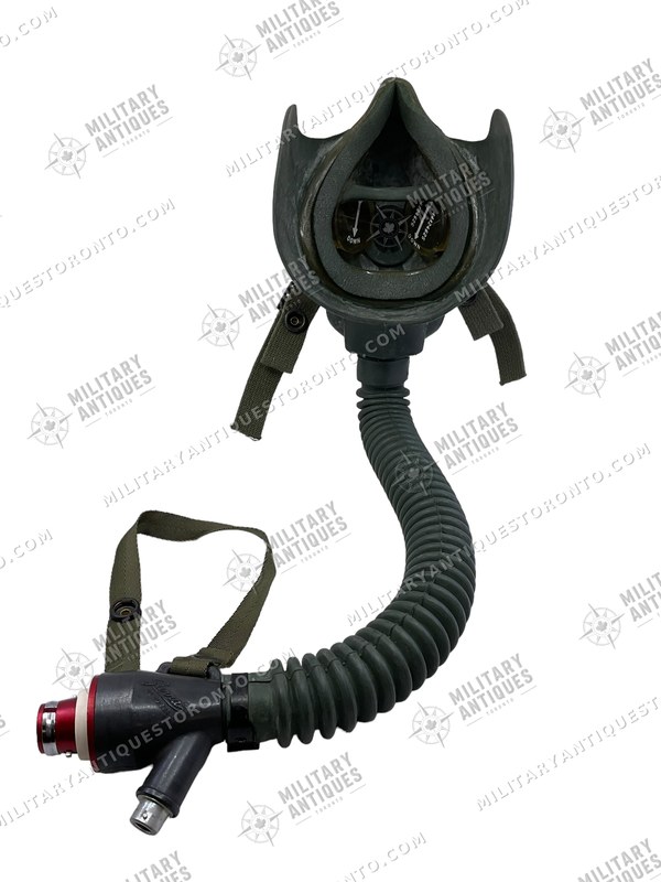 SIERRA MS22001 MASK LARGE U.S.A.F NAM戦実物 US USAF MS22001 Oxygen Mask 1958 Dated - Military Antiques Toronto