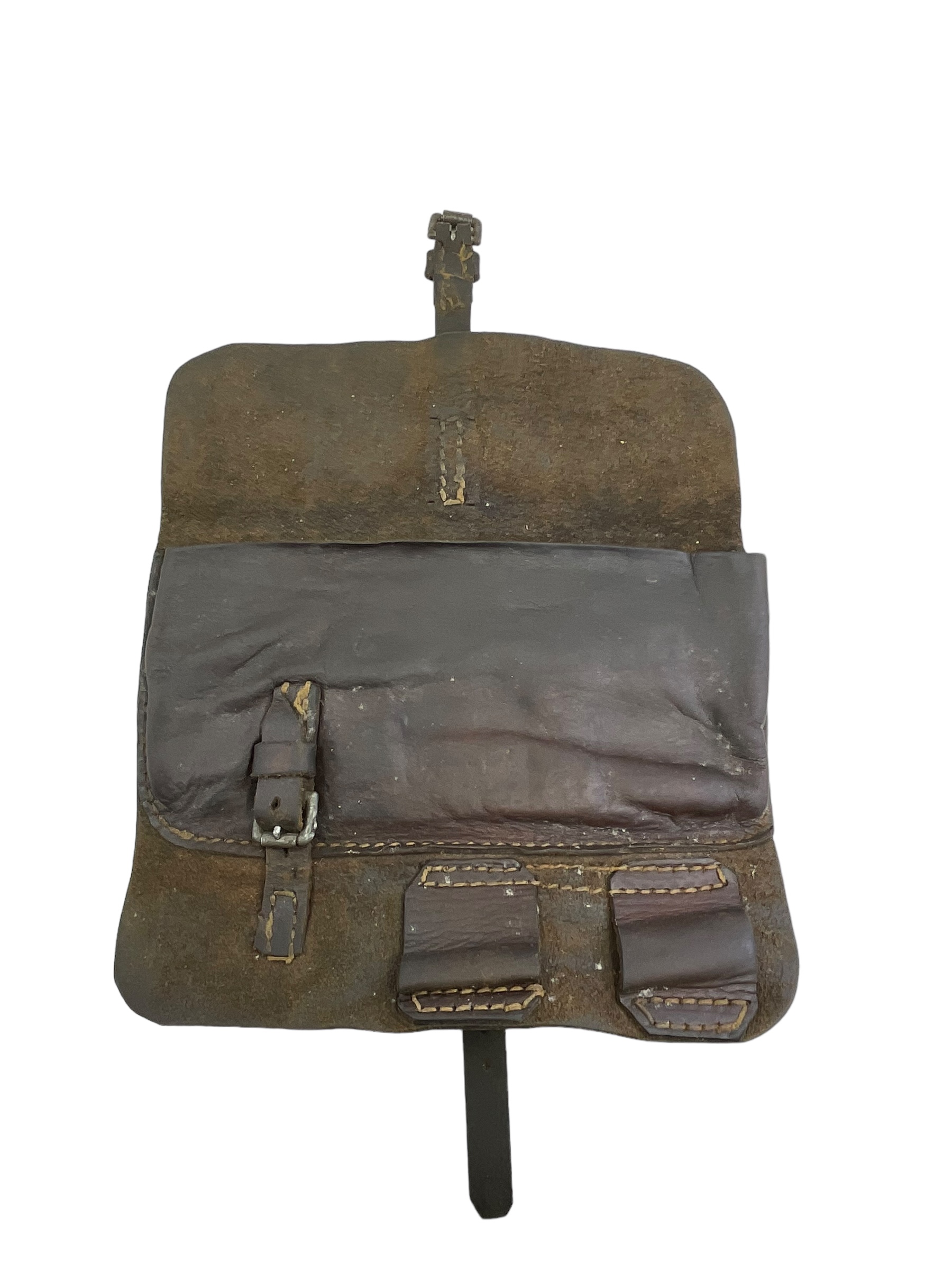 WW1 British Lewis Machine Gun Leather Tool Wallet 1917 Dated WW1 British Lewis Machine Gun Leather Tool Wallet 1917 Dated