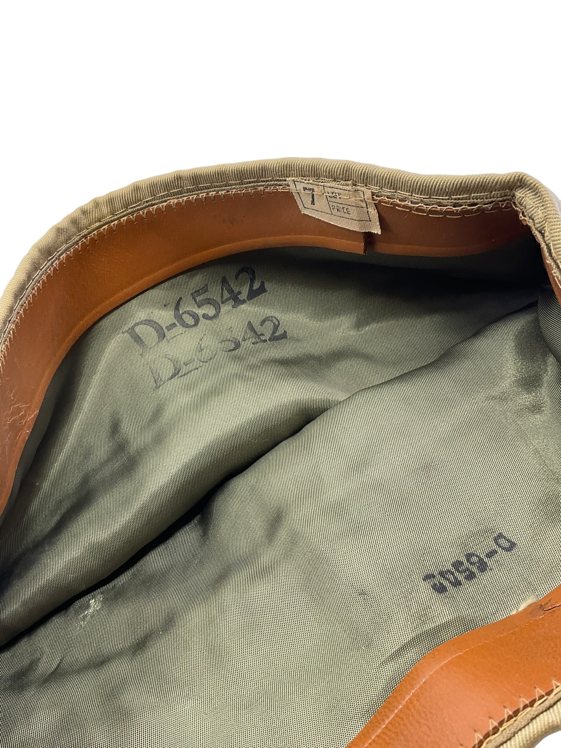 WW2 US Army Infantry Garrison Cap Size 7 Tan WW2 US Army Infantry Garrison Cap Size 7 Tan