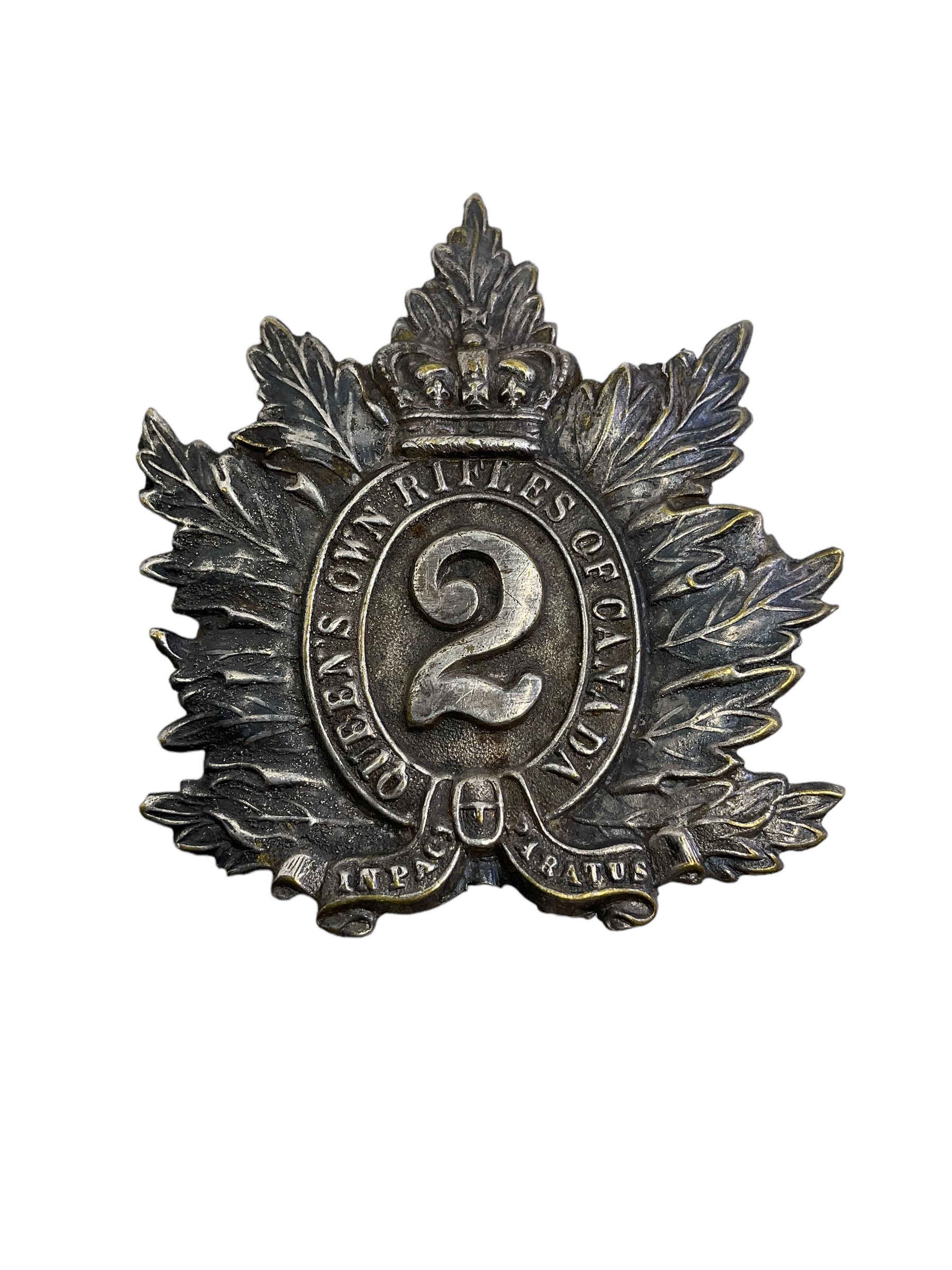 Canadian Queens Own Rifles Officers Shako Cap Badge Canadian Queens Own Rifles Officers Shako Cap Badge