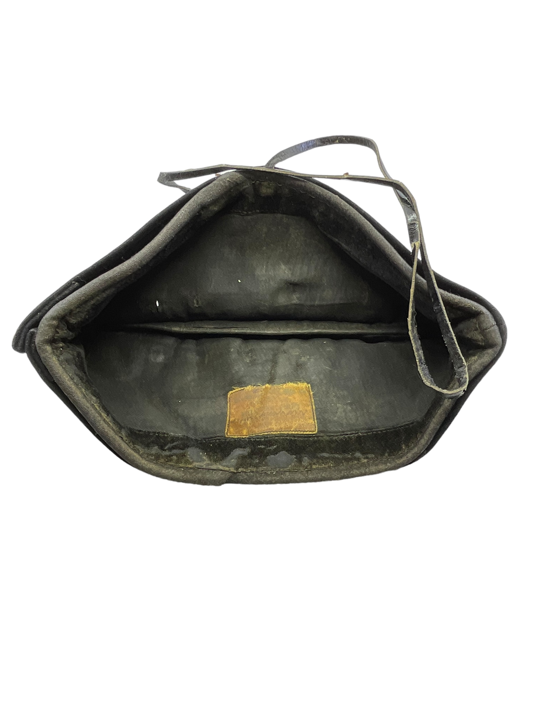 Canadian Royal Military College Blue Wedge Cap Size 7 Named 1949 Dated Canadian Royal Military College Blue Wedge Cap Size 7 Named 1949 Dated