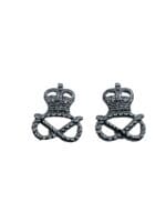 British Staffordshire Constabulary Police Collars Insignia Pair