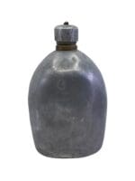 WW1 US AEF M1910 Spun Aluminium Canteen Unit Marked WW1 US AEF M1910 Spun Aluminium Canteen Unit Marked