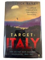 WW2 British SOE Target Italy Official History HC Reference Book