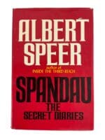 WW2 German Spandau The Secret Diaries Hardcover Reference Book WW2 German Spandau The Secret Diaries Hardcover Reference Book