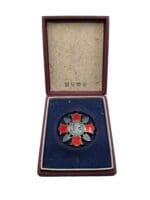 WW2 Japanese Wound Badge in Case