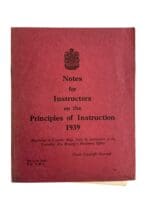 WW2 Canadian Army Principles Of Instruction 1939 Training Manual WW2 Canadian Army Principles Of Instruction 1939 Training Manual