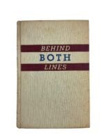 WW1 WW2 US Biography Behind Both Lines Hard Cover Reference Book