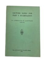 WW2 Canadian Army Officer's Training Corps Lecture Notes 1939 Training Manual WW2 Canadian Army Officer's Training Corps Lecture Notes 1939 Training Manual
