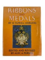 British Ribbons and Medals H Taprell Dorling Hardcover Reference Book