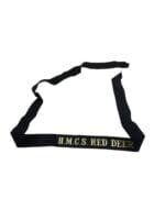 Canadian Navy HMCS Red Deer Full Length Cap Tally Canadian Navy HMCS Red Deer Full Length Cap Tally