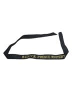 WW2 Royal Canadian Navy Volunteer Reserve R.C.N.V.R Prince Rupert Full Length Cap Tally