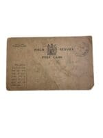 WW1 British Field Service Post Card 1916 Dated