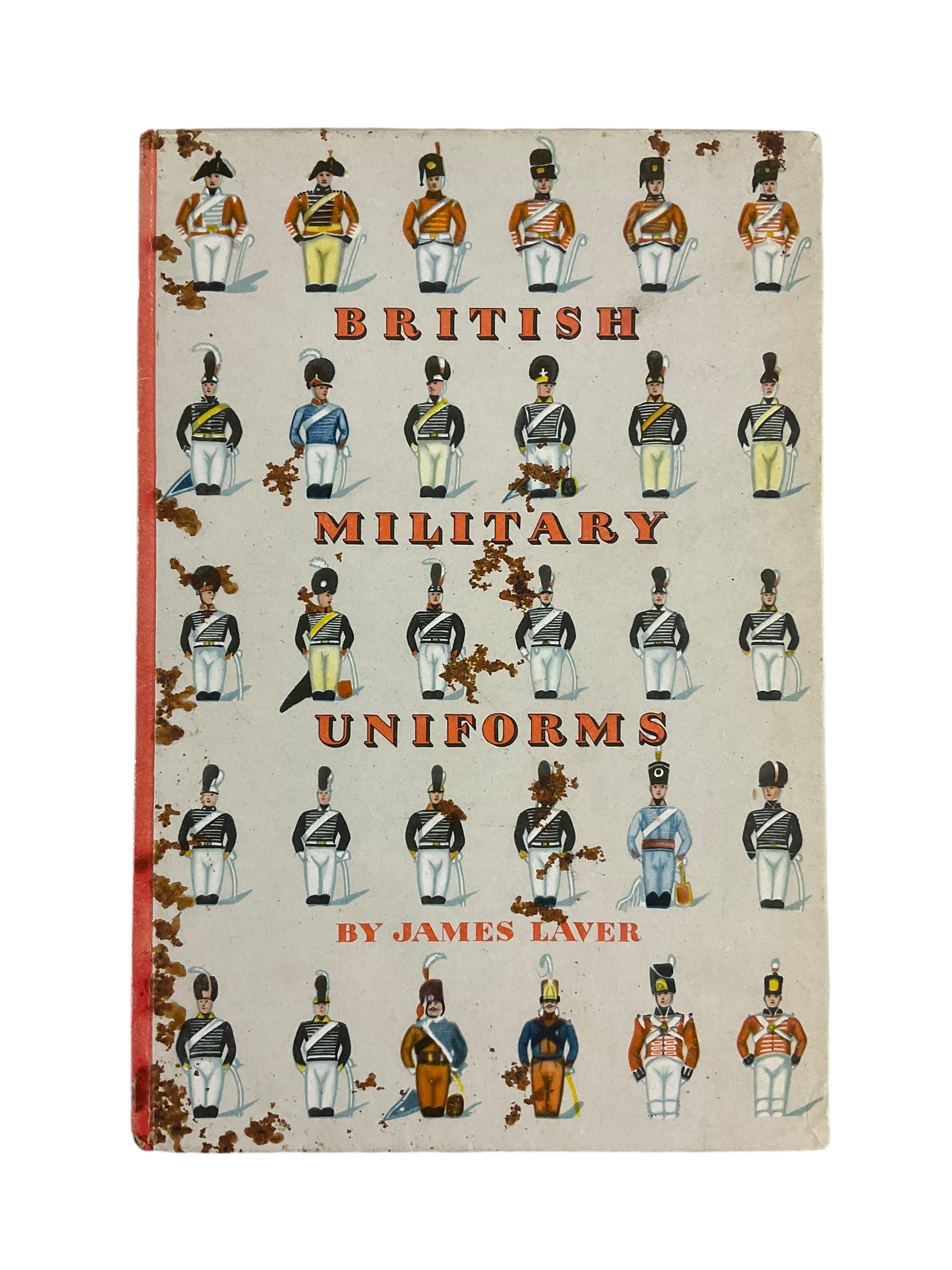 British Military Uniforms James Laver Hardcover Reference Book British Military Uniforms James Laver Hardcover Reference Book