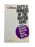 Battle Honours of the British Army Reference Book