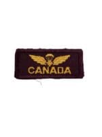 Canadian Forces Airborne Canada Shoulder Title Tab Colour