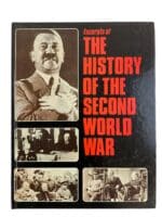 WW2 German US British Excerpts of The History of the Second World War Hardcover Reference Book WW2 German US British Excerpts of The History of the Second World War Hardcover Reference Book