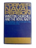 WW2 British Former Naval Person Winston Churchill Navy Hard Cover Reference Book