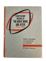 WW1 WW2 A Sketch Map History Of The Great Wars And After Reference Book