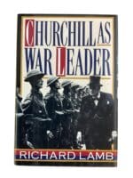 WW2 British Churchill As War Leader Book