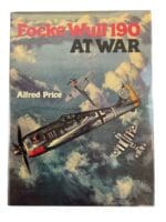 WW2 German Luftwaffe Focke Wulf 190 At War Hardcover Reference Book WW2 German Luftwaffe Focke Wulf 190 At War Hardcover Reference Book