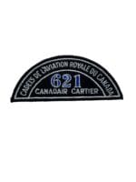 Royal Canadian Air Cadets 621 Squadron Canadair Cartier Shoulder Title Patch
