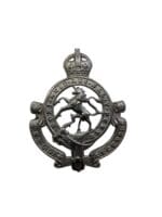 WW2 Canadian GGHG Governor Generals Horse Guards Cap Badge