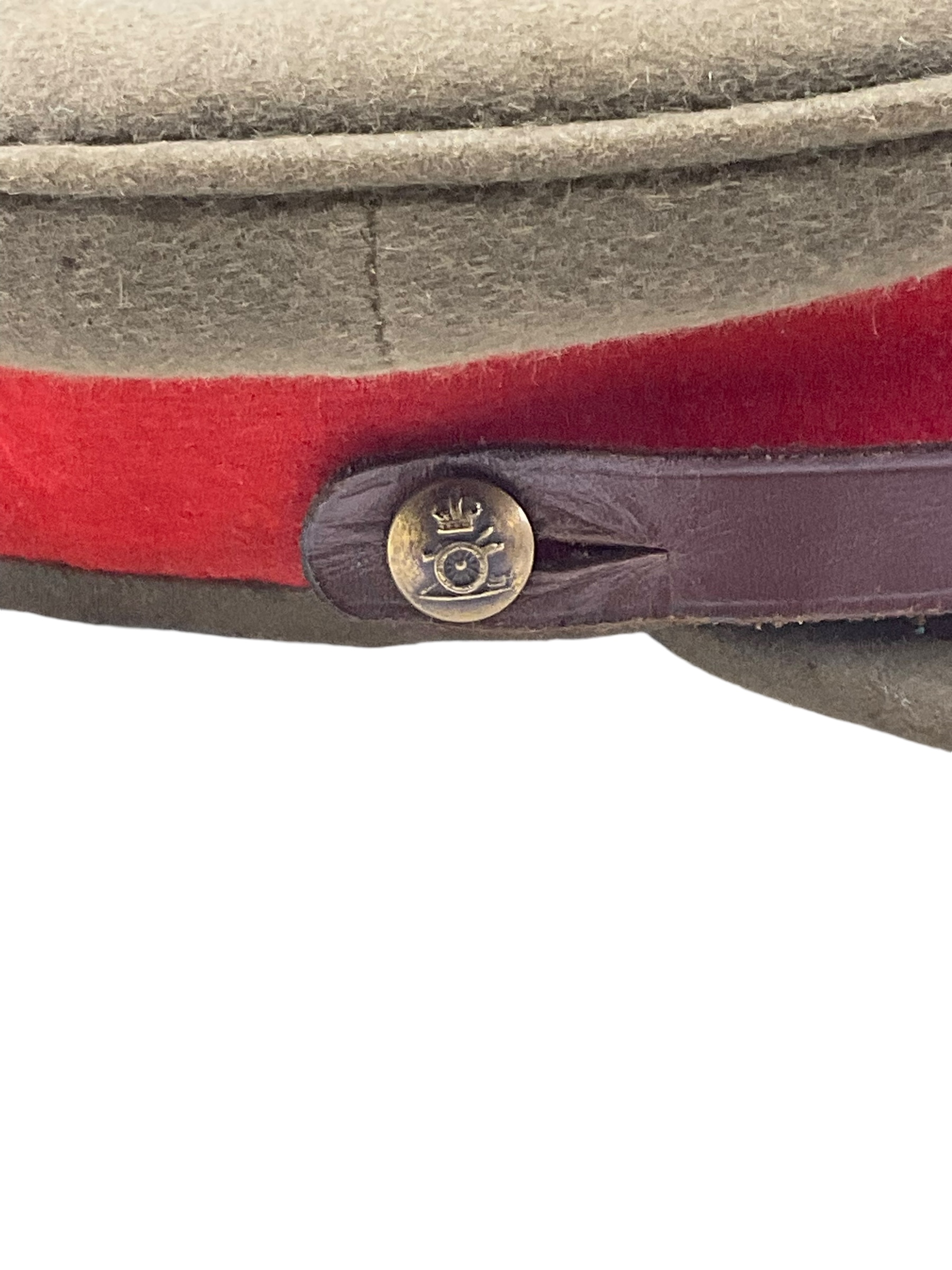 WW2 Canadian Brigadier Generals RCA Artillery Peak Cap Hat Size 7 1/8 WW2 Canadian Brigadier Generals RCA Artillery Peak Cap Hat Size 7 1/8