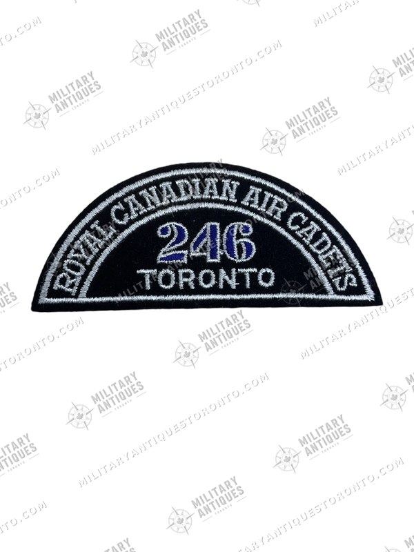 Canadian RCAC Air Cadets 246 Toronto Shoulder Title Insignia Patch ...