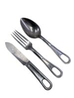 WW2 US Army Cutlery Set Knife Fork Spoon