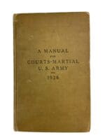 Between Wars American US Army-Courts Martial 1928 Reference Book Between Wars American US Army-Courts Martial 1928 Reference Book