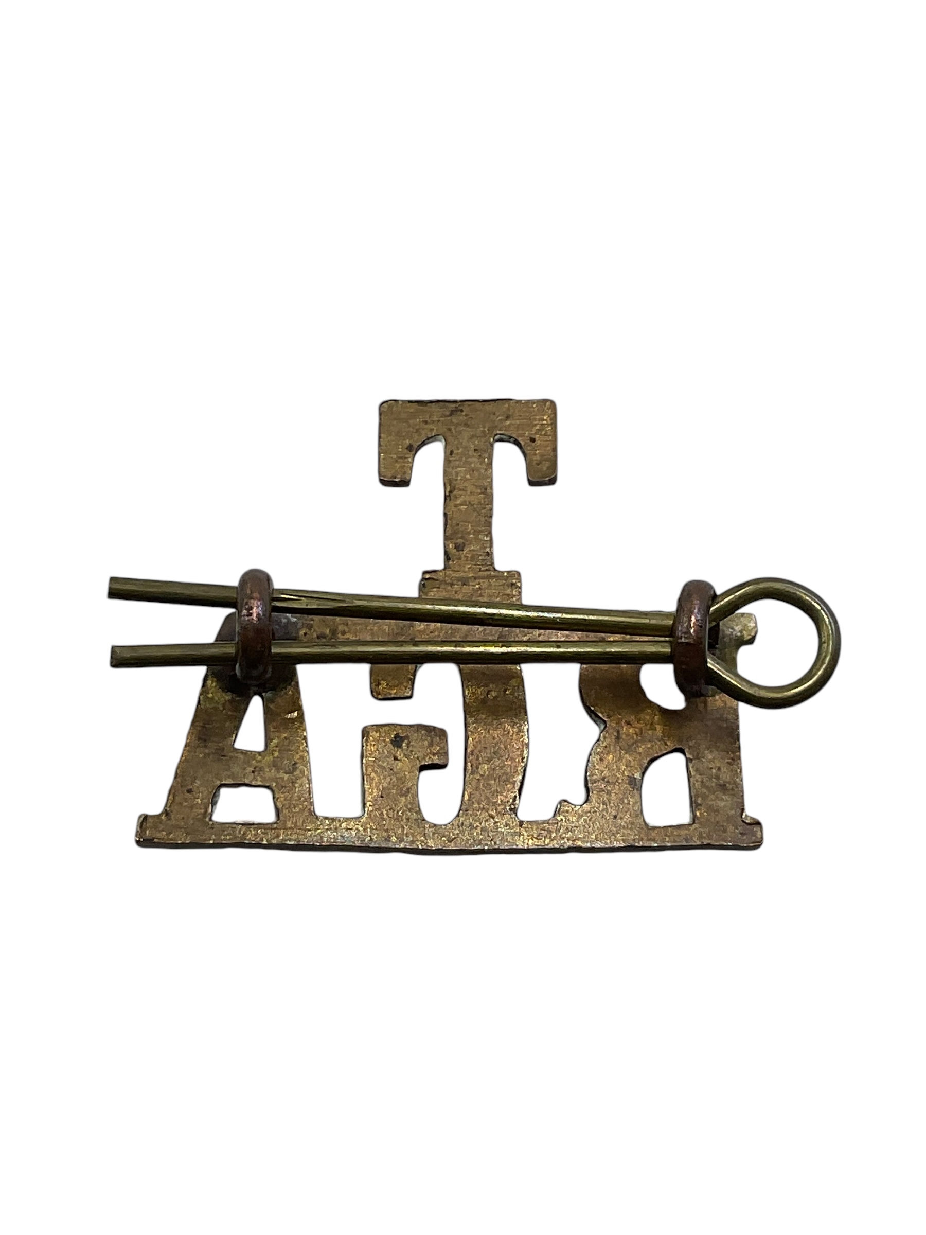 WW1 British BEF Territorial Royal Garrison Artillery Shoulder Title Single WW1 British BEF Territorial Royal Garrison Artillery Shoulder Title Single