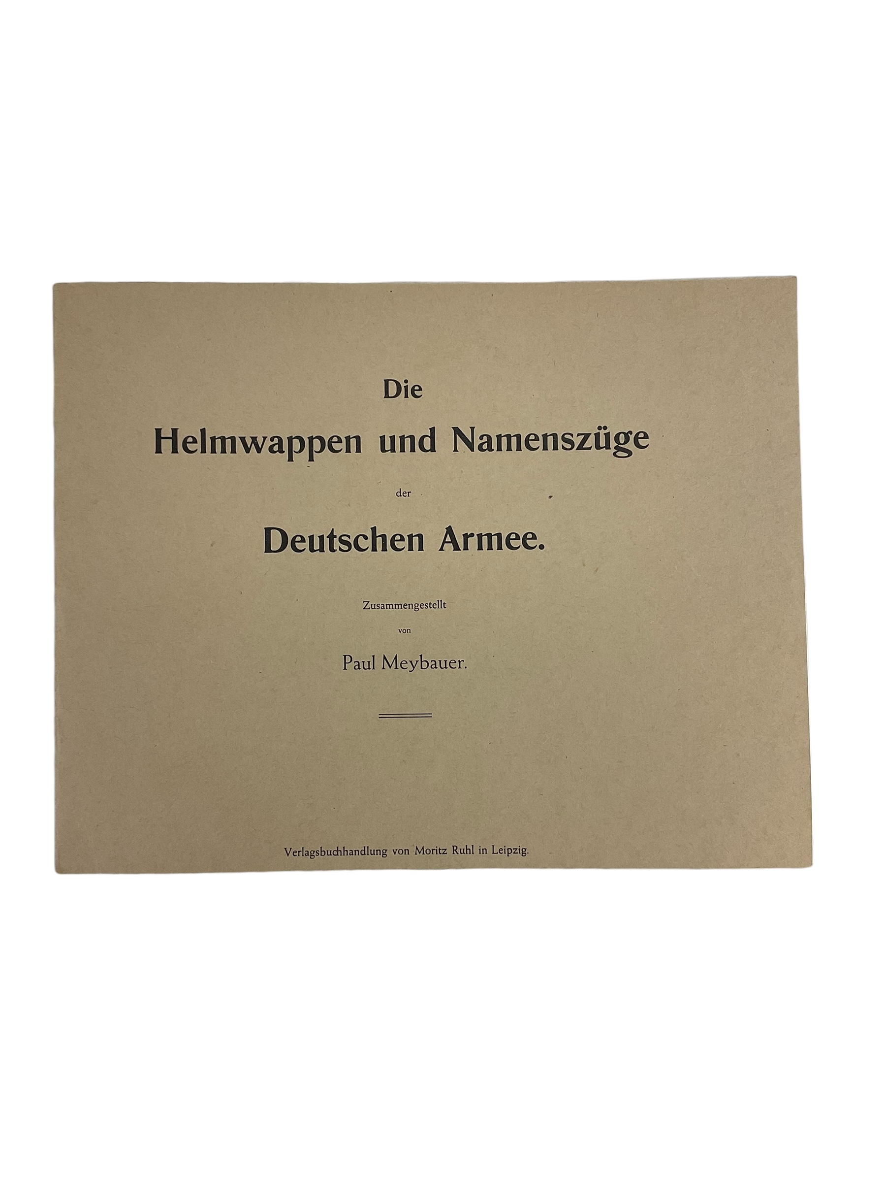 WW1 Pre WW1 German Helmet Plates Of The German Army Paul Meybauer Reference Book WW1 Pre WW1 German Helmet Plates Of The German Army Paul Meybauer Reference Book