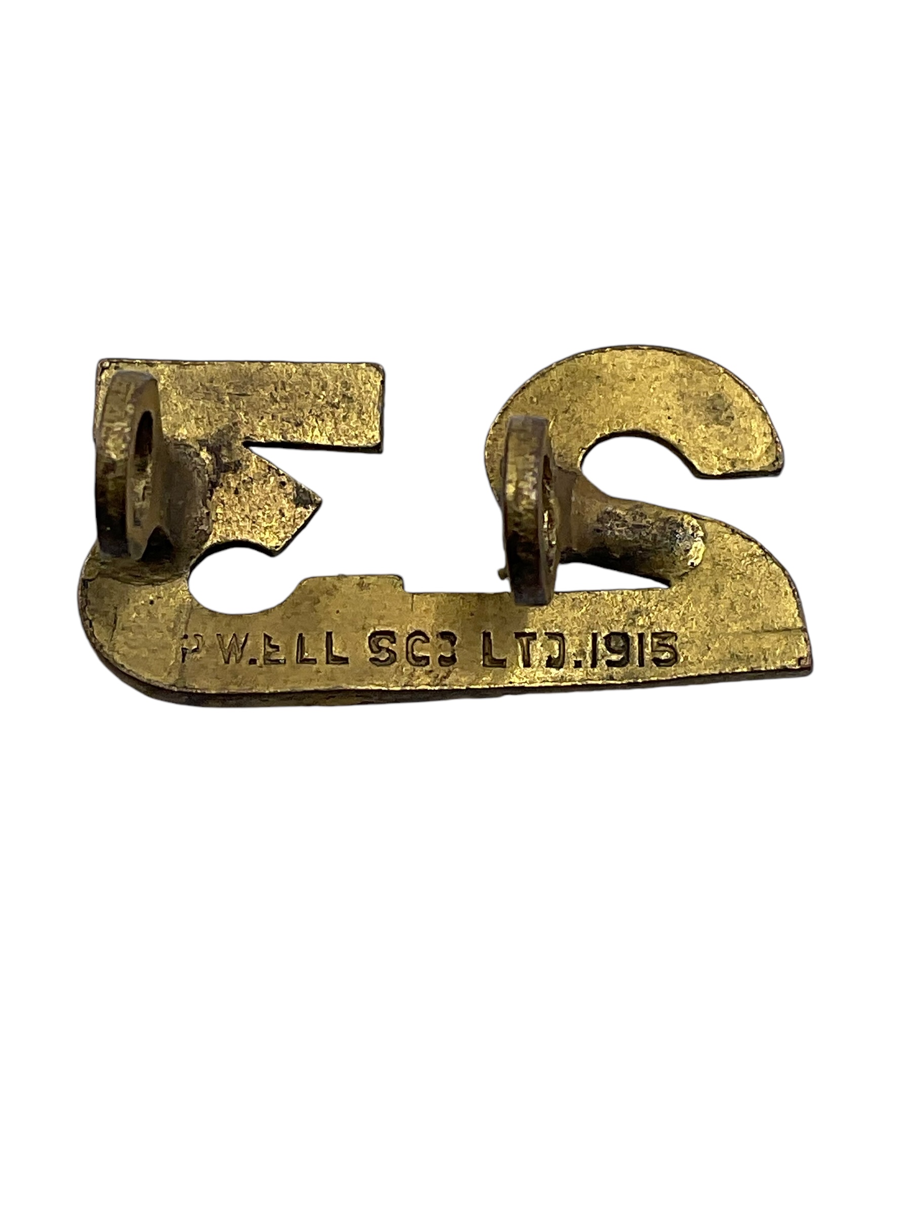 WW1 Canadian CEF 23rd Battalion Shoulder Numbers Insignia Single WW1 Canadian CEF 23rd Battalion Shoulder Numbers Insignia Single